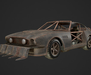 Post Apocalyptic Car