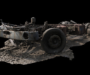 PBR Dismantled Truck Frame UE5/3DS Max 2020/V-Ray