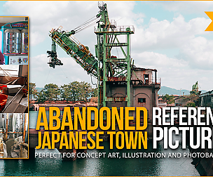 400+ Abandoned Japanese Town Reference Pictures