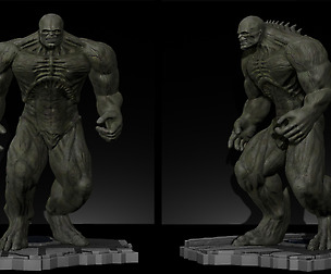Abomination from The incredible Hulk 2008 File STL