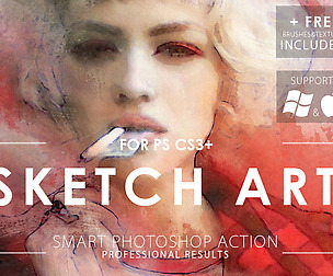 Sketch Art Photoshop Action