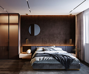 3D model Male Bedroom
