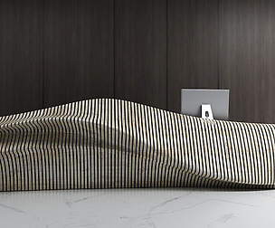 Parametric Reception Desk