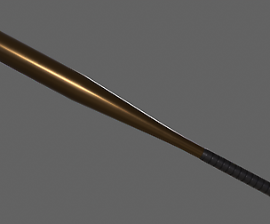 PBR Baseball Bat Brown