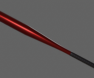PBR Baseball Bat Red