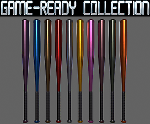 PBR Baseball Bat - Collection