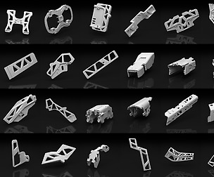 Kitbash set, Structural parts 01
