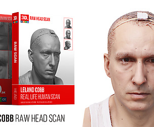 Leland Cobb / Raw 3D Head Scan