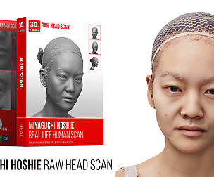 Miyaguchi Hoshie / Raw 3D Head Scan