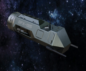 Spaceship Frigate BFX-135