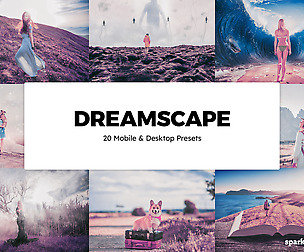 20 Dreamscape Lightroom Presets and LUTs
