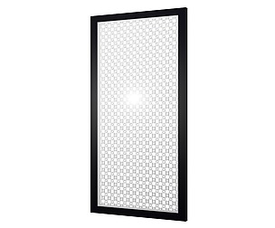Door Security Screen eight point star design