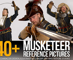 340+ Musketeer Reference Pictures