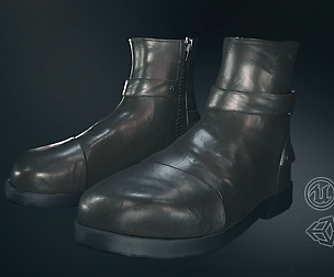Black Leather Boots 7