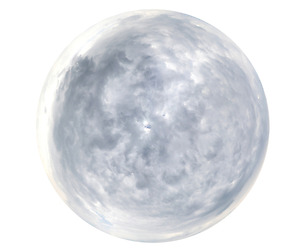 Overcast skydome HDRi panorama 16K