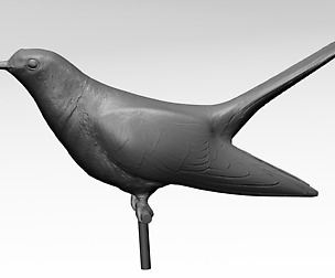 3d Printable bird
