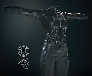 Female Biker Outfit
