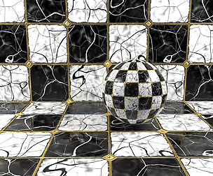 Marble Tile PBR Material and Sbsar