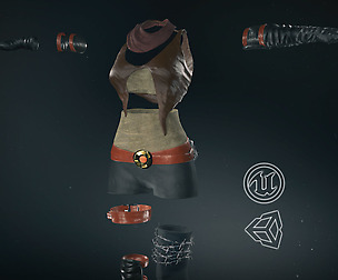 Female Warrior Outfit