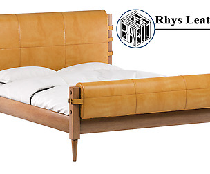 Rhys Leather Bed