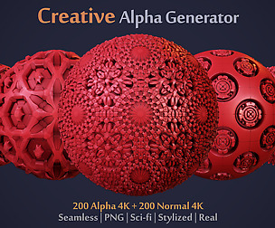 Ornaments Generator Scifi/Stylized/Real Surfaces
