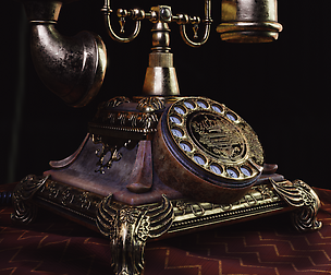 1921 Victorian Ornamented Vintage Telephone