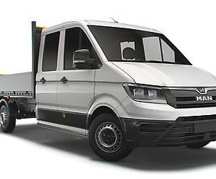 MAN TGE Double Cab Tipper 2021
