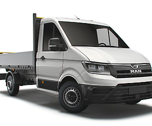MAN TGE Single Cab Tipper 2021