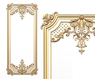 Carved Decoration Panel for CNC