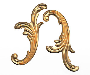 Corner Carved  Decoration