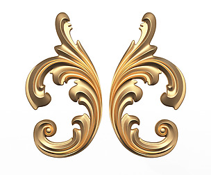 Corner Carved Decoration CNC 02