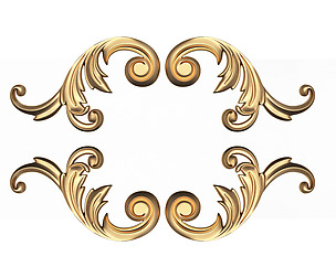 Corner Carved Decoration CNC 03