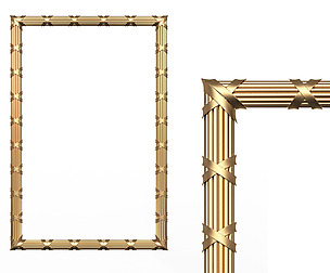Frame Carved Decoration CNC