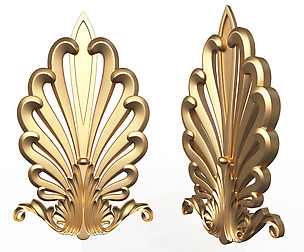Shell Carved Decoration