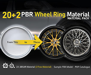 20+2 PBR Wheel Ring Material
