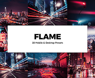 20 Flame Lightroom Presets and LUTs