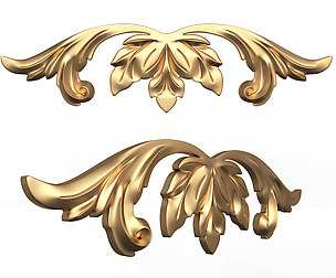 Carved Plaster Molding Decoration 02