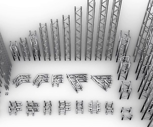 Square Truss Standard Collection 24 Modular Pieces