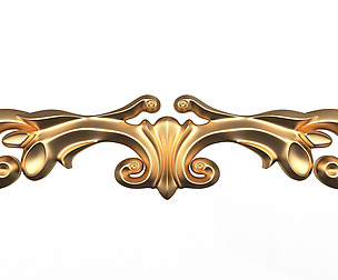 3D Carving Plaster Molding Decoration Shahin