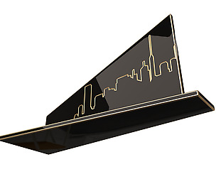 City Plaket Frame Decoration