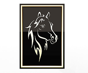 Horse Frame Decoration