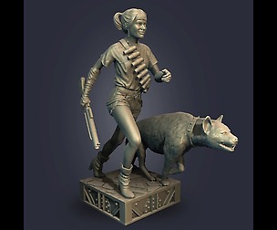 Harley Quinn 3d print model