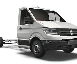 VW Crafter CR35 Long Flat frame chassis 2021