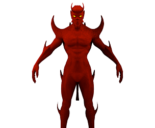 Demon 3D Print Model