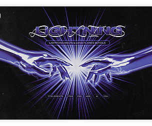 Lightning Bolts and Lens Flares Bundle