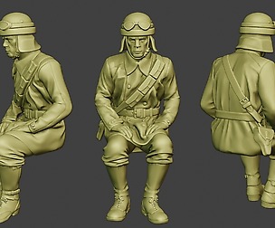 Italian Tank Crew Unit ww2 Sit2 ITCU1