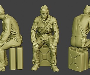 Italian Tank Crew Unit ww2 Sit ITCU1