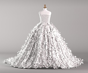 3dsmax birde dress