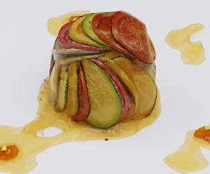 Ratatouille cartoon food