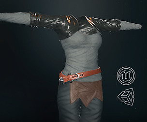 Female Survivor Outfit